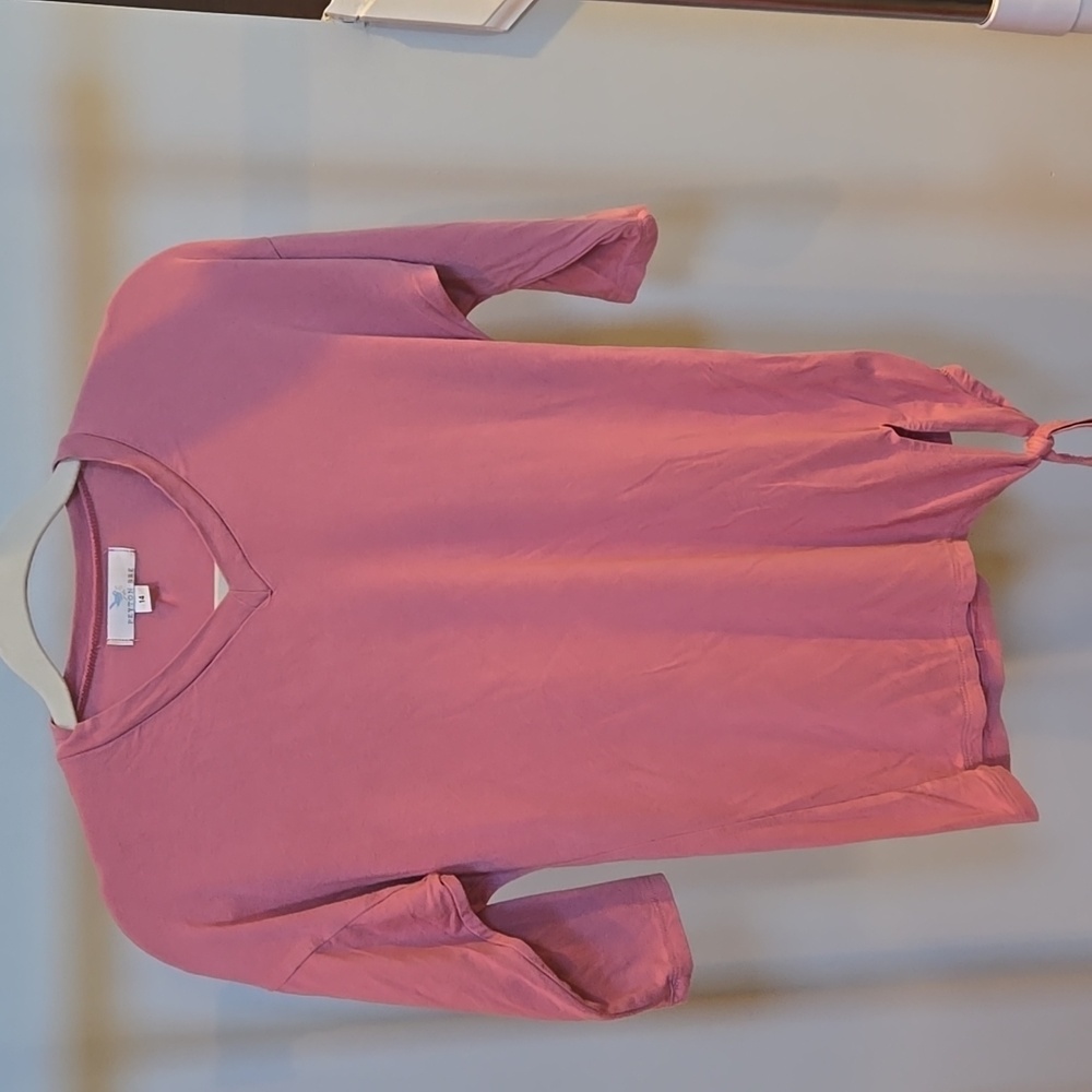 Peyton Bre Rose Pink Shirt 14 Girls